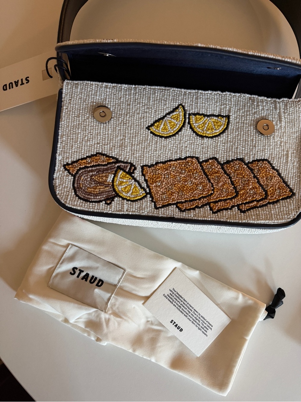 Stand Original Tommy Beaded Bag - Picture 3 of 5